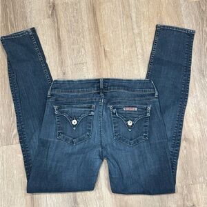 Hudson Jeans Women's Skinny Jeans - Dark Blue